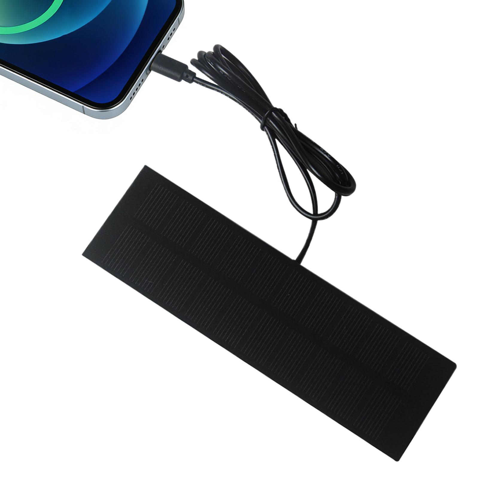 Solar Emergency Charger - 5W 5V draagbare zonnepaneel USB-zonnepaneeloplader voor
