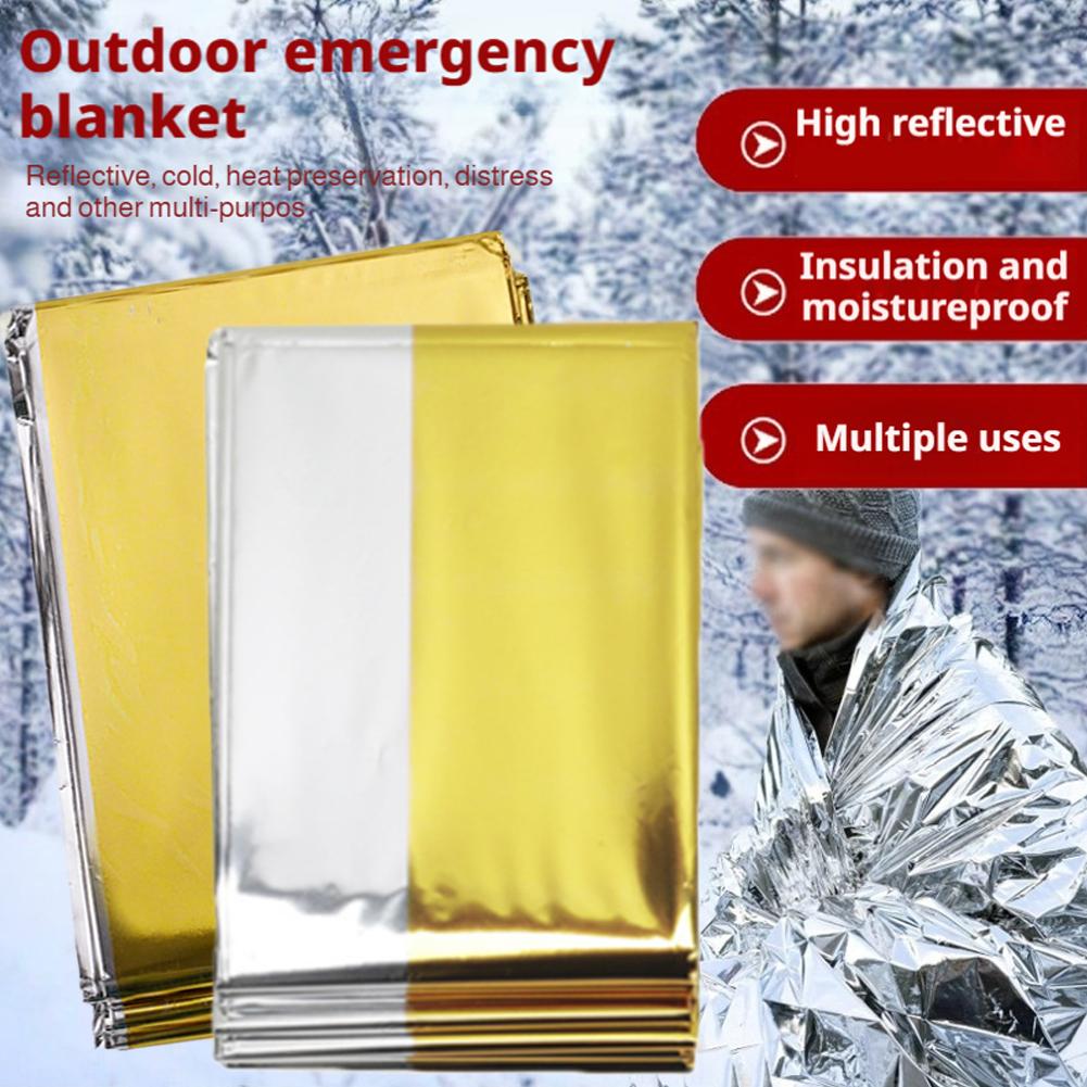 Emergency Mylar Tent - Onderkoeling Redding EHBO Kamp Houd Folie