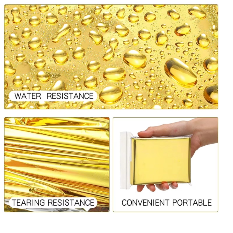 130×210cm Gouden Mylar Overlev - Survival Blanket Reflective recensie en prijs