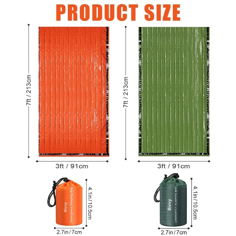 Waterdichte lichtgewicht therm - Bivy Bag Emergency recensie en prijs